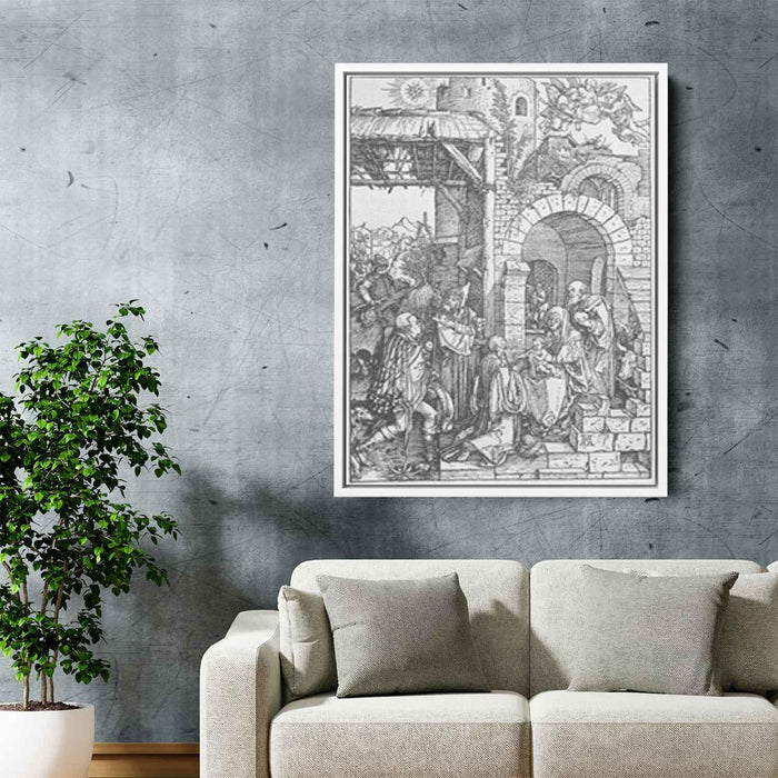 The Adoration of the Magi (1502) by Albrecht Durer - Canvas Artwork