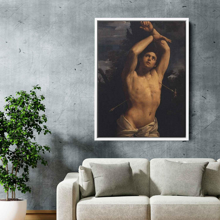 The Martyrdom of Saint Sebastian (1616) by Guido Reni - Canvas Artwork