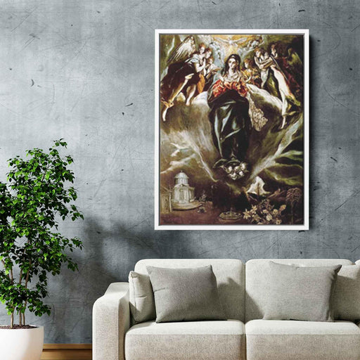 The Virgin of the Immaculate Conception (1610) by El Greco - Canvas Artwork