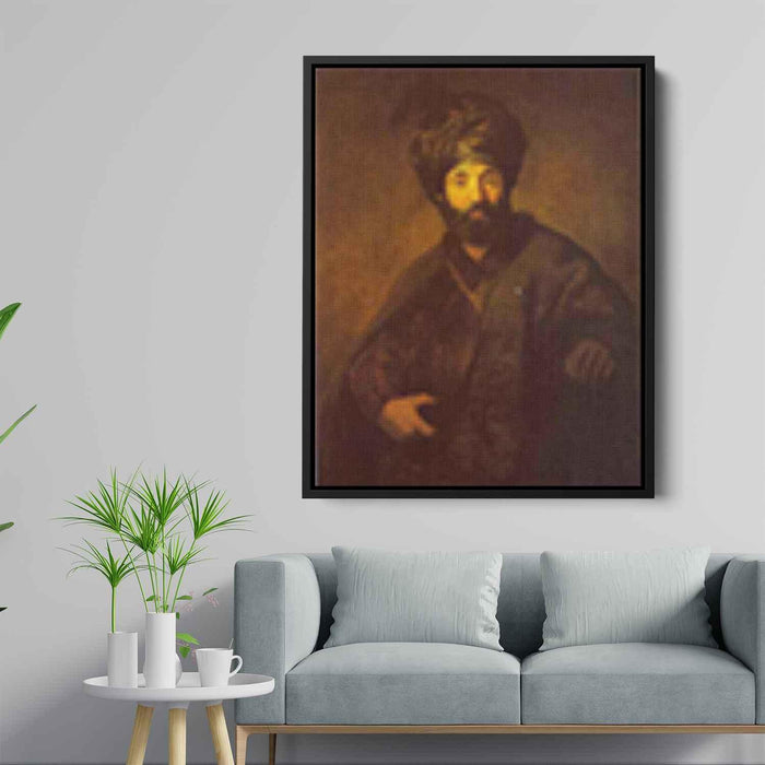 A Turk (1635) by Rembrandt - Canvas Artwork