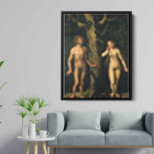 Adam and Eve (1512) by Lucas Cranach the Elder - Canvas Artwork