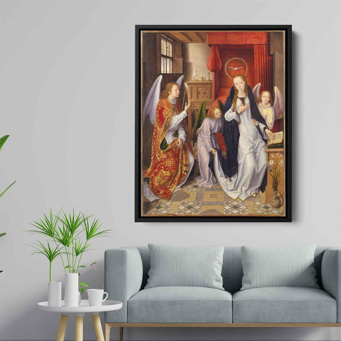 The Annunciation (1482) by Hans Memling - Canvas Artwork