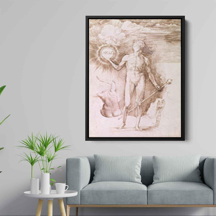 Apollo (1504) by Albrecht Durer - Canvas Artwork