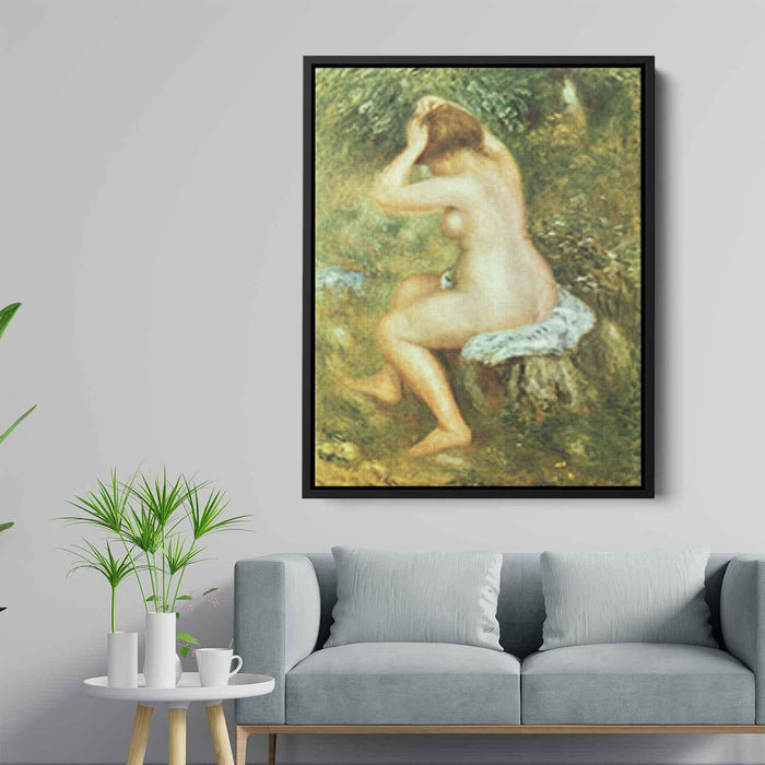 Bather is Styling (1890) by Pierre-Auguste Renoir - Canvas Artwork