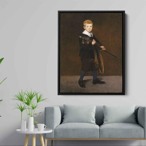 Boy with a sword (1861) by Edouard Manet - Canvas Artwork