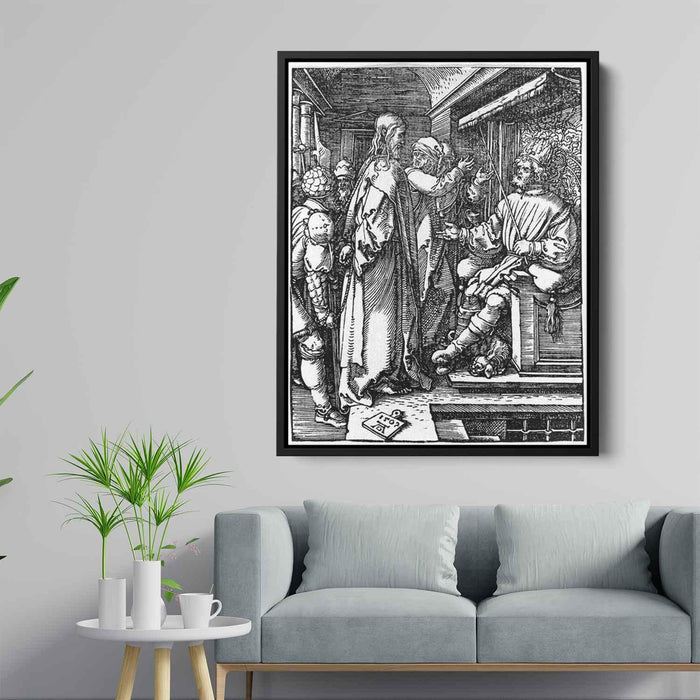 Christ before Herod (1509) by Albrecht Durer - Canvas Artwork