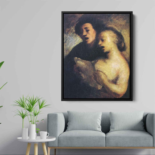 Couples Singers by Honore Daumier - Canvas Artwork