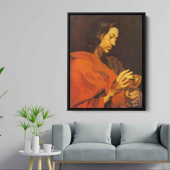 Evangelist John by Anthony van Dyck - Canvas Artwork