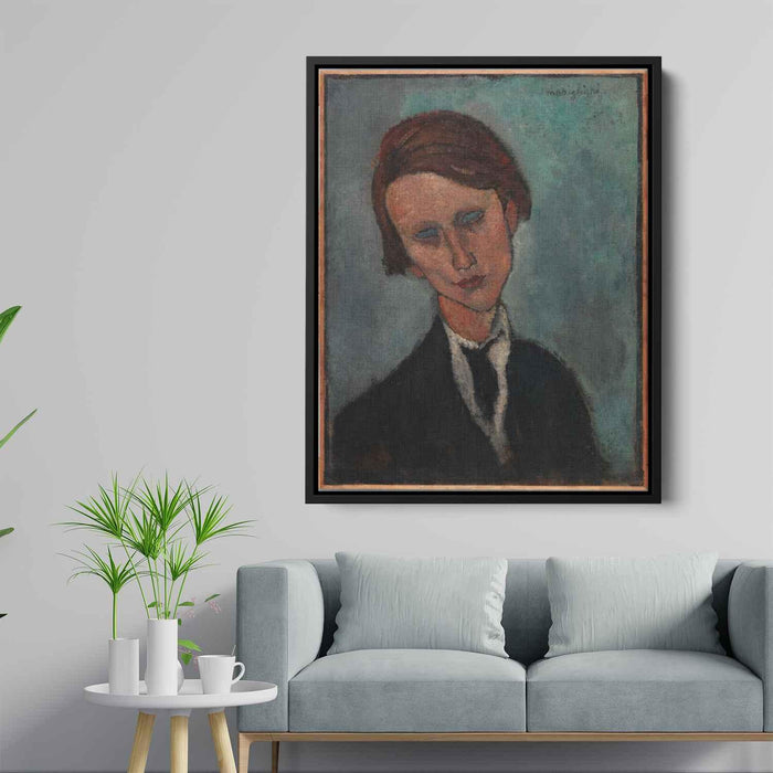 Pierre Edouard Baranowski (1918) by Amedeo Modigliani - Canvas Artwork