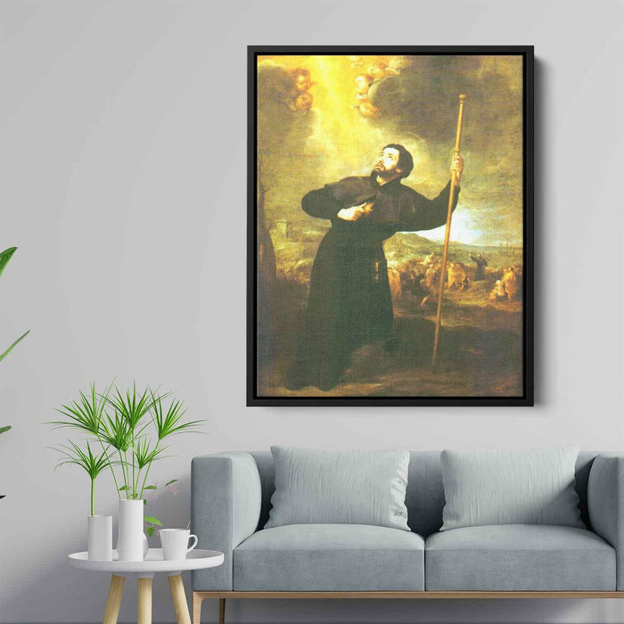 Francis Xavier (1670) by Bartolome Esteban Murillo - Canvas Artwork