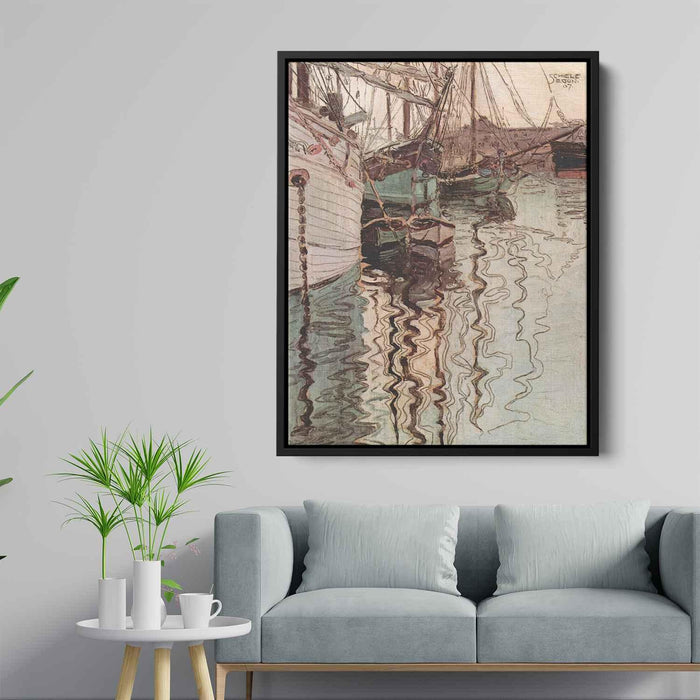 Toile marine On a Boat – Voilier sur mer et montagnes Toile marine On a Boat – Voilier sur mer et montagnes