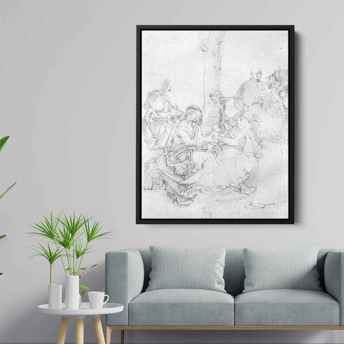 Holy Family by Albrecht Durer - Canvas Artwork