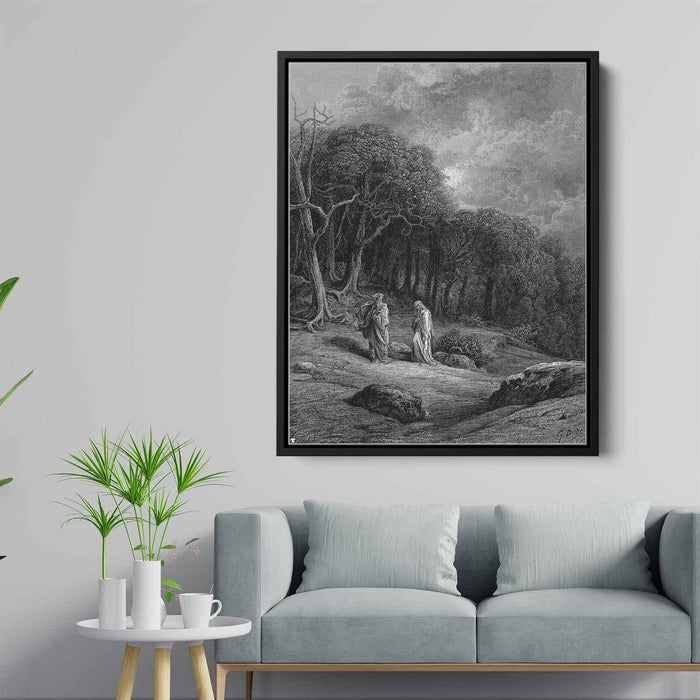 Idylls of the King by Gustave Dore - Canvas Artwork