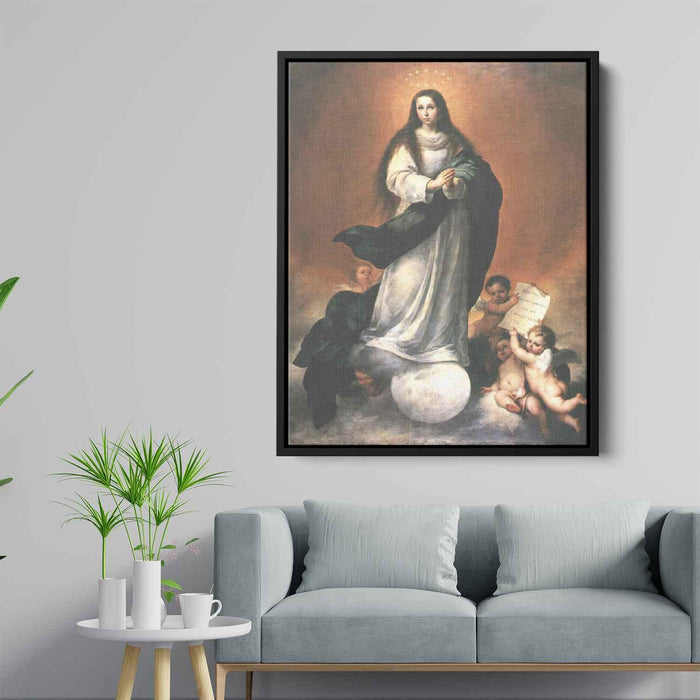 The Immaculate Conception (1670) by Bartolome Esteban Murillo - Canvas Artwork