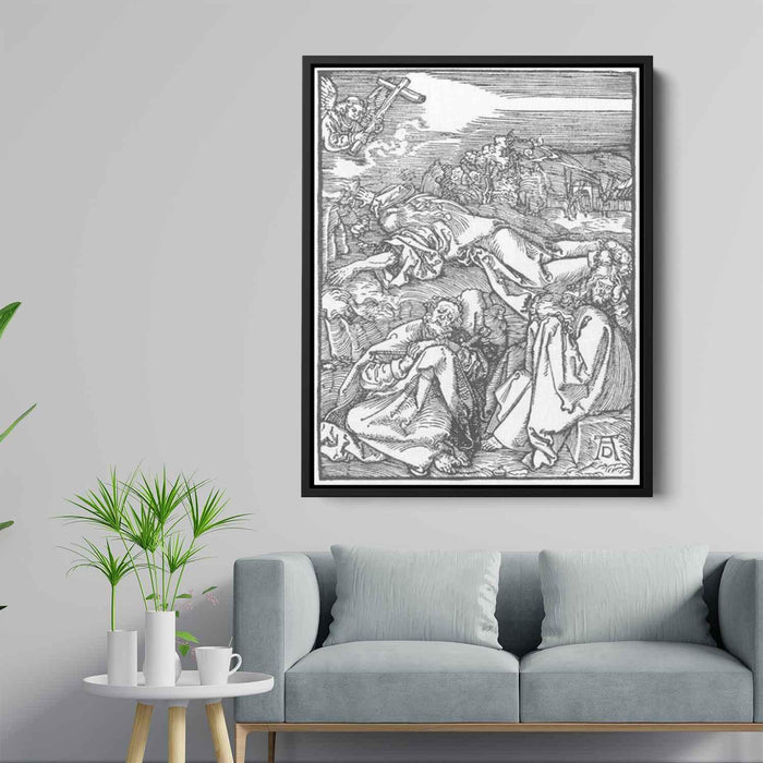 Jesus Christ on the Mount of Olives (1510) by Albrecht Durer - Canvas Artwork