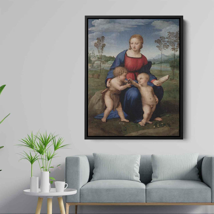 Madonna of the Goldfinch (1506) by Raphael - Canvas Artwork