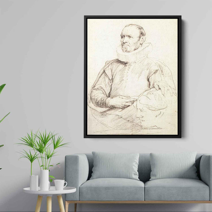 Nicolaas Rockox by Anthony van Dyck - Canvas Artwork