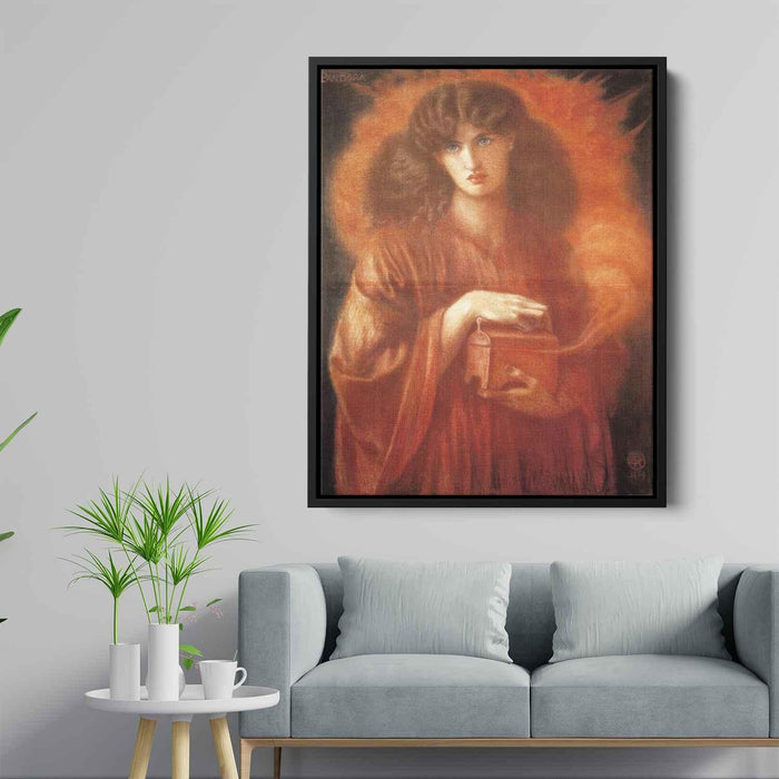 Pandora (1869) by Dante Gabriel Rossetti - Canvas Artwork