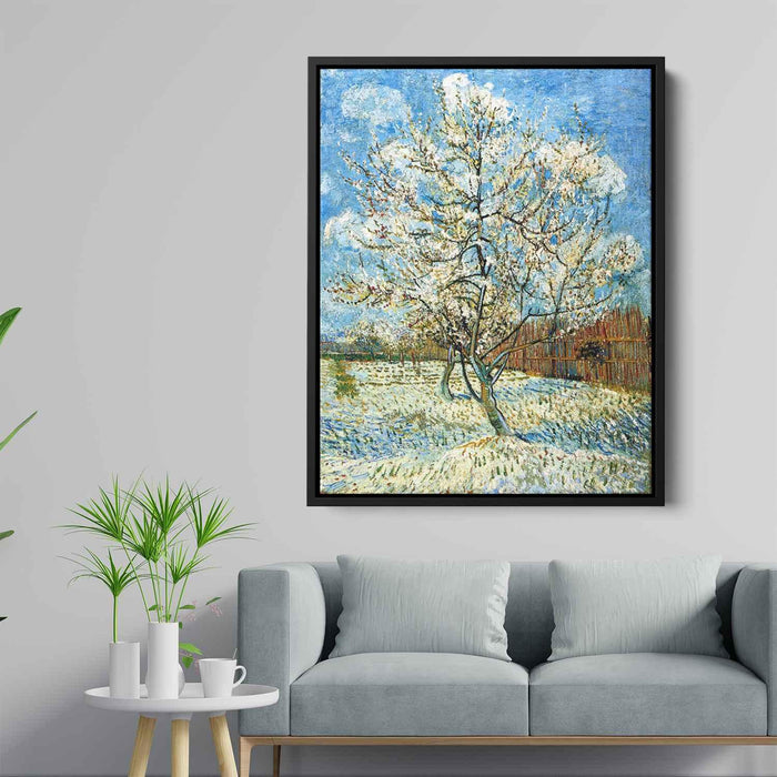 Peach Trees in Blossom (1888) by Vincent van Gogh - Canvas Artwork