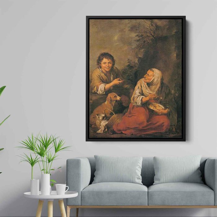 Peasant Woman and a Boy (1659) by Bartolome Esteban Murillo - Canvas Artwork