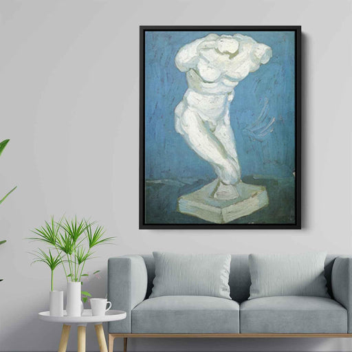 Plaster Statuette of a Male Torso (1886) by Vincent van Gogh - Canvas Artwork