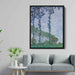 Poplars, Wind Effect by Claude Monet - Canvas Artwork