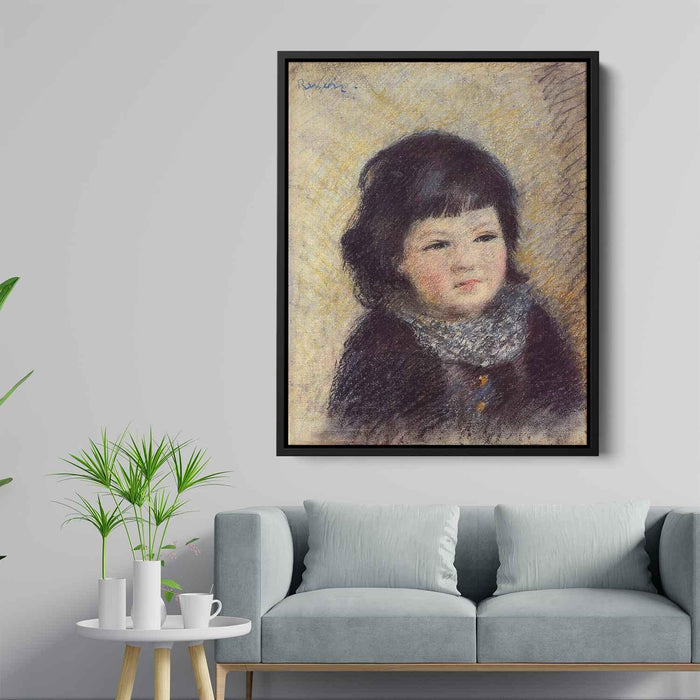 Portrait of a Child (1879) by Pierre-Auguste Renoir - Canvas Artwork