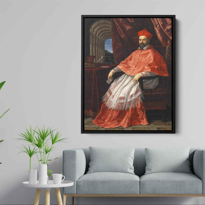 Portrait of Cardinal Roberto Ubaldini (1625) by Guido Reni - Canvas Artwork