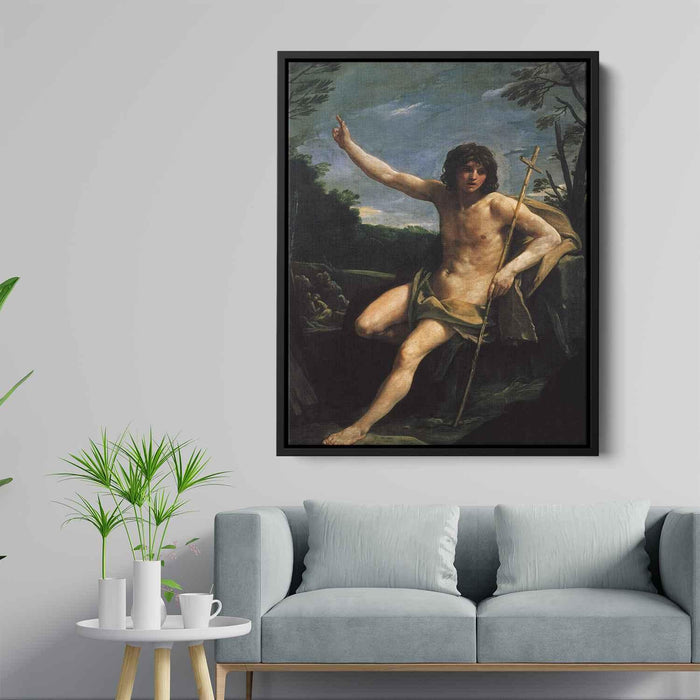 Saint John the Baptist (1637) by Guido Reni - Canvas Artwork