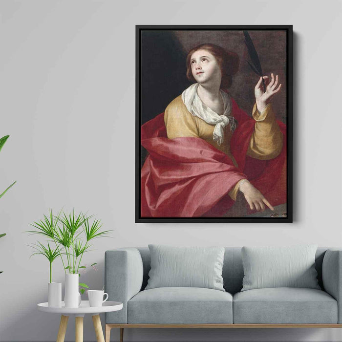 Saint Lucy by Francisco de Zurbaran - Canvas Artwork