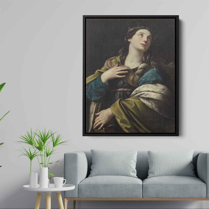 St. Catherine (1615) by Guido Reni - Canvas Artwork