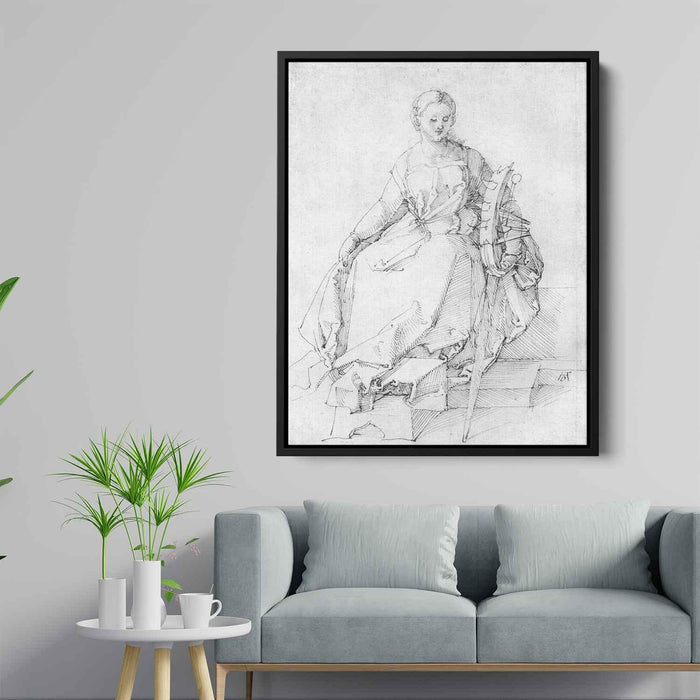 St. Catherine by Albrecht Durer - Canvas Artwork