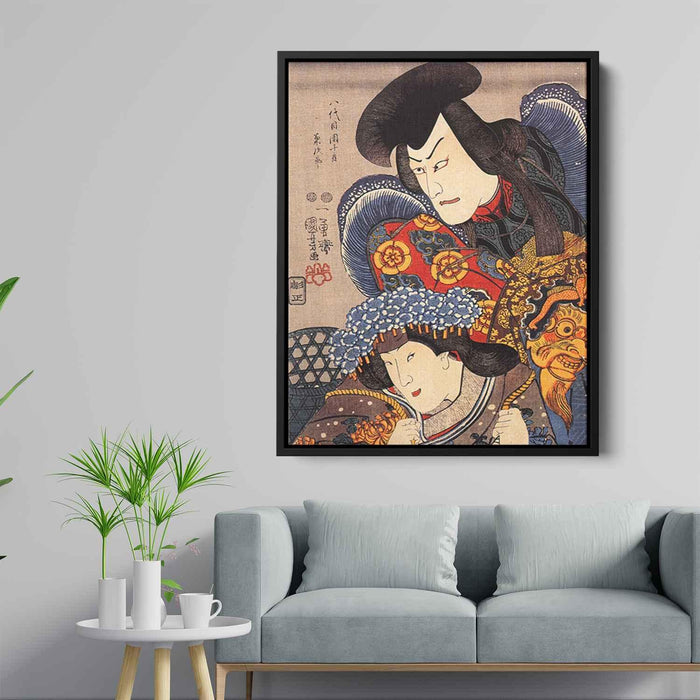 The actor by Utagawa Kuniyoshi - Canvas Artwork