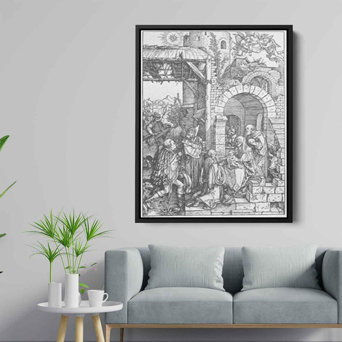 The Adoration of the Magi (1502) by Albrecht Durer - Canvas Artwork