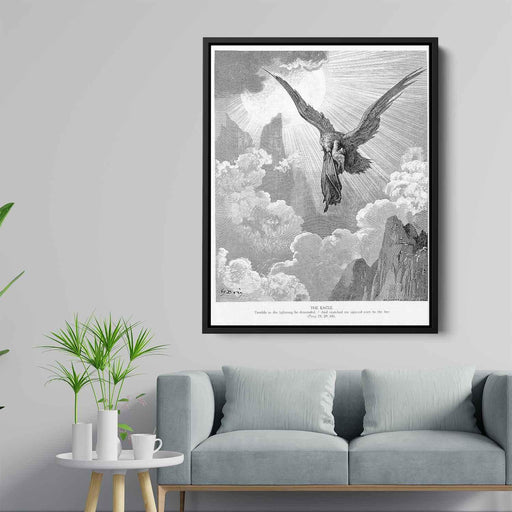 The Eagle by Gustave Dore - Canvas Artwork