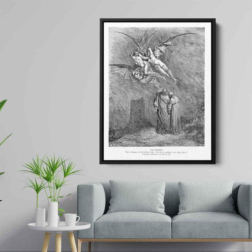 The Erinnys by Gustave Dore - Canvas Artwork