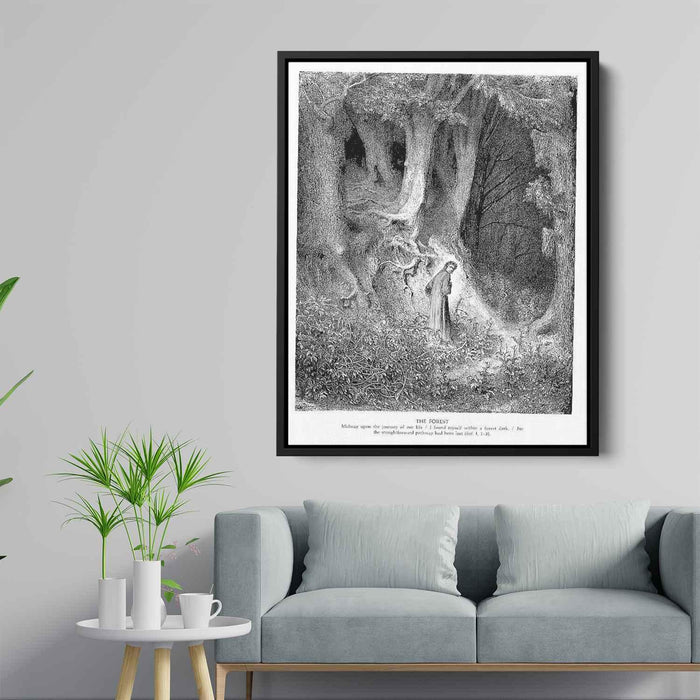 The Forest by Gustave Dore - Canvas Artwork