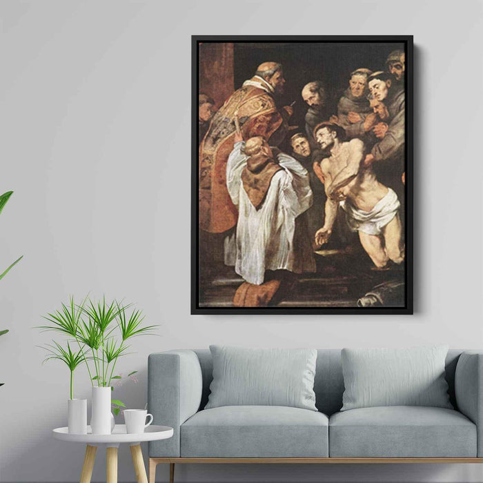 The Last Communion of St. Francis (1619) by Peter Paul Rubens - Canvas Artwork