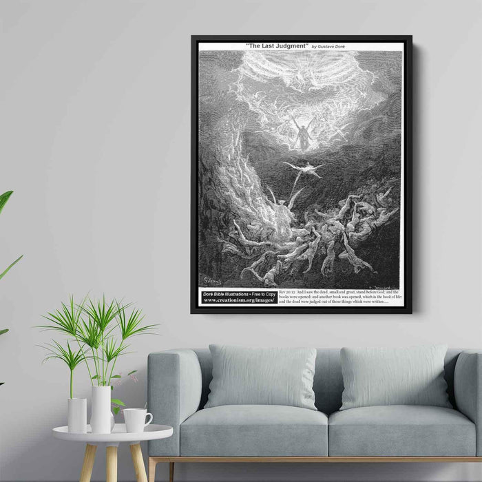 The Last Judgment by Gustave Dore - Canvas Artwork