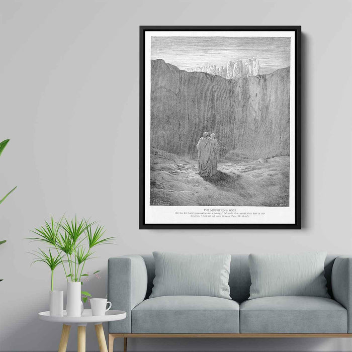 The Mountain's Foot by Gustave Dore - Canvas Artwork