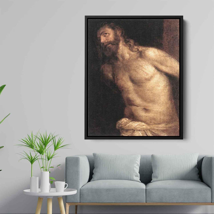 The Scourging of Christ (1560) by Titian - Canvas Artwork