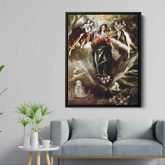 The Virgin of the Immaculate Conception (1610) by El Greco - Canvas Artwork