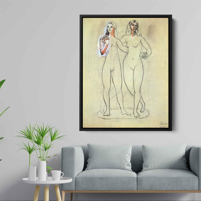Two nude women (1920) by Pablo Picasso - Canvas Artwork