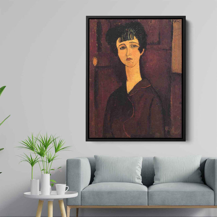 Victoria (1916) by Amedeo Modigliani - Canvas Artwork