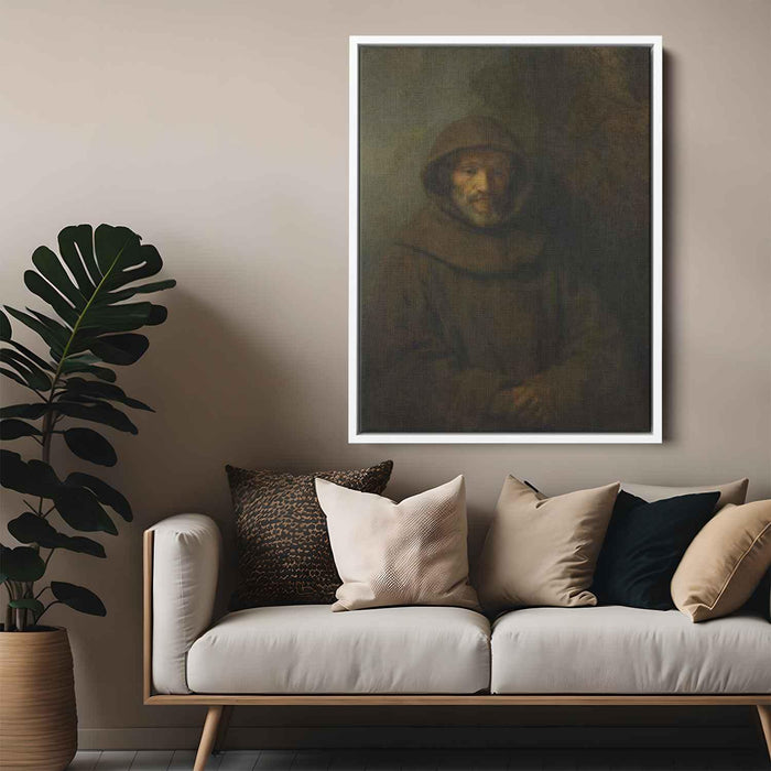 A Franciscan Friar (1659) by Rembrandt - Canvas Artwork