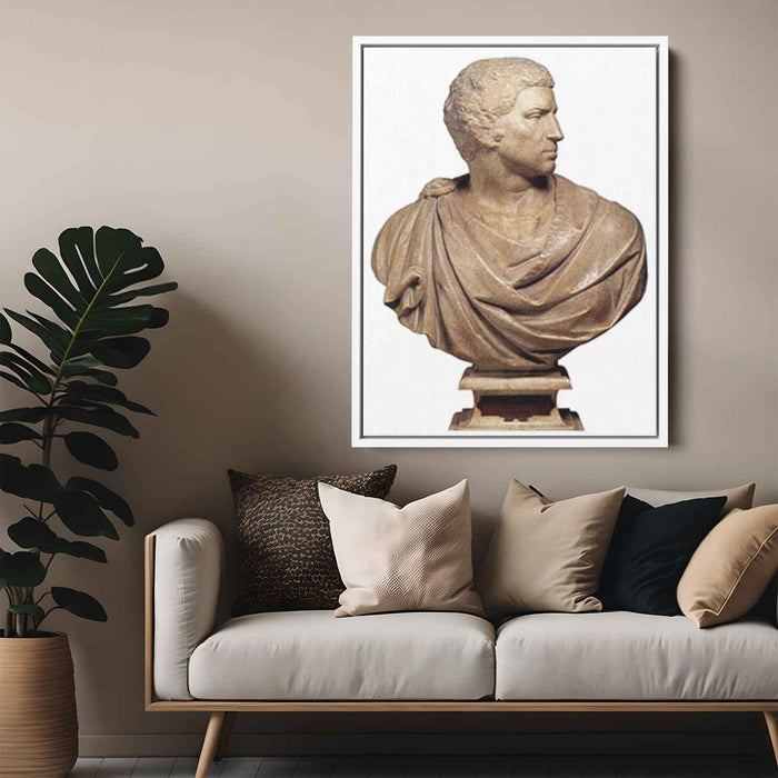 Bust of Brutus (1540) by Michelangelo - Canvas Artwork