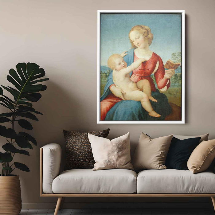 Colonna Madonna (1508) by Raphael - Canvas Artwork