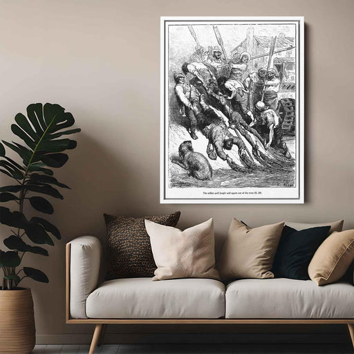 Don Quixote by Gustave Dore - Canvas Artwork