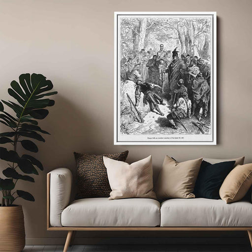 Don Quixote by Gustave Dore - Canvas Artwork