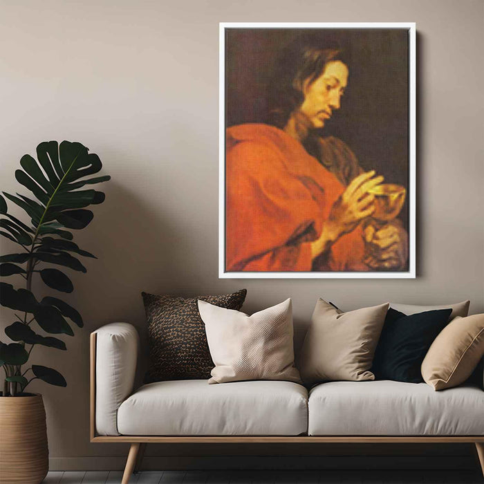 Evangelist John by Anthony van Dyck - Canvas Artwork